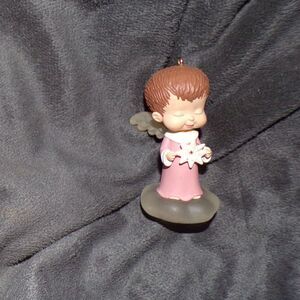 Hallmark Mary's Angels China Rose Holding Star ornament